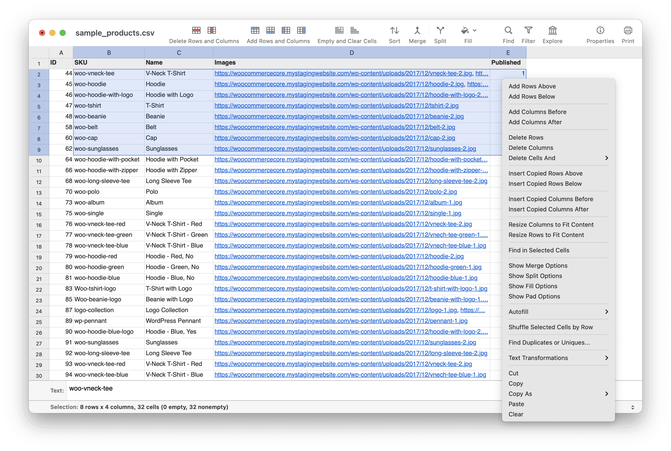 Easy CSV Editor VDT Labs